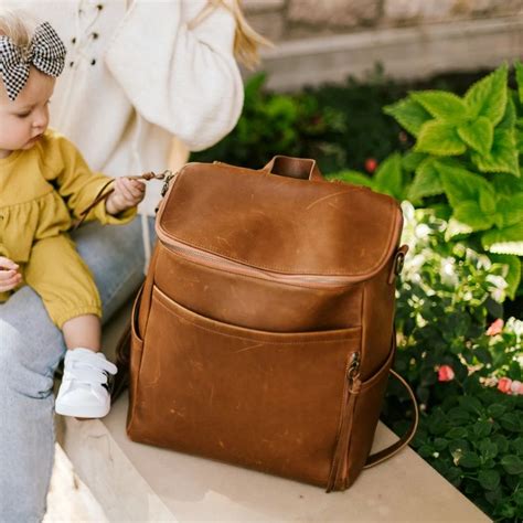 azaria diaper bag dupe|authentic leather diaper bag.